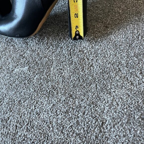 Womens Tall Black Leather Boots Size 9 - Picture 2 of 6